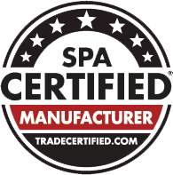 Master Spas is a Spa certified manufacturer