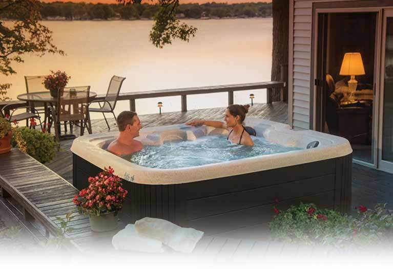 Master Spas getaway lodge Hot Tub