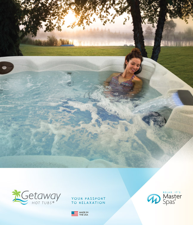 Getaway Hot Tub brochure cover