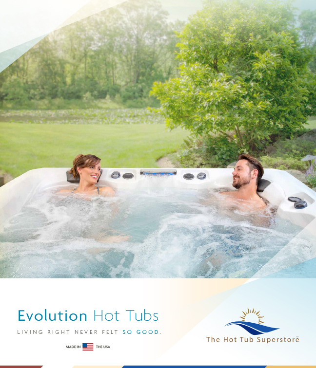 Legend Family hot tub brochure cover